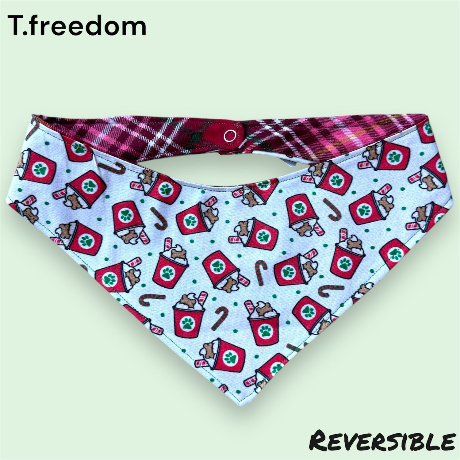 Xmas Pupuccino Bandana