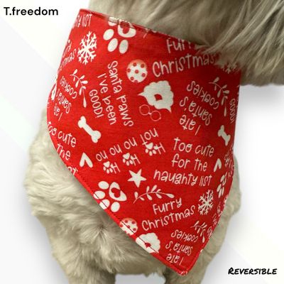 Santa’s Little Rascal Dog Bandana
