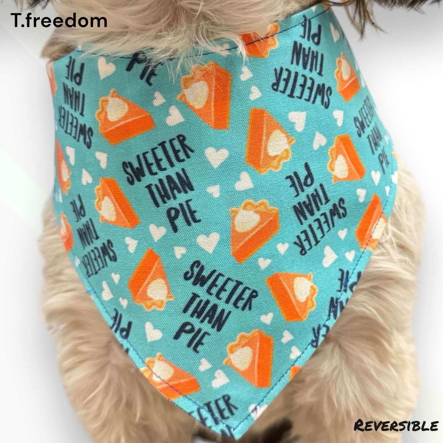 Sweeter That Pie Plaid Dog Bandanas