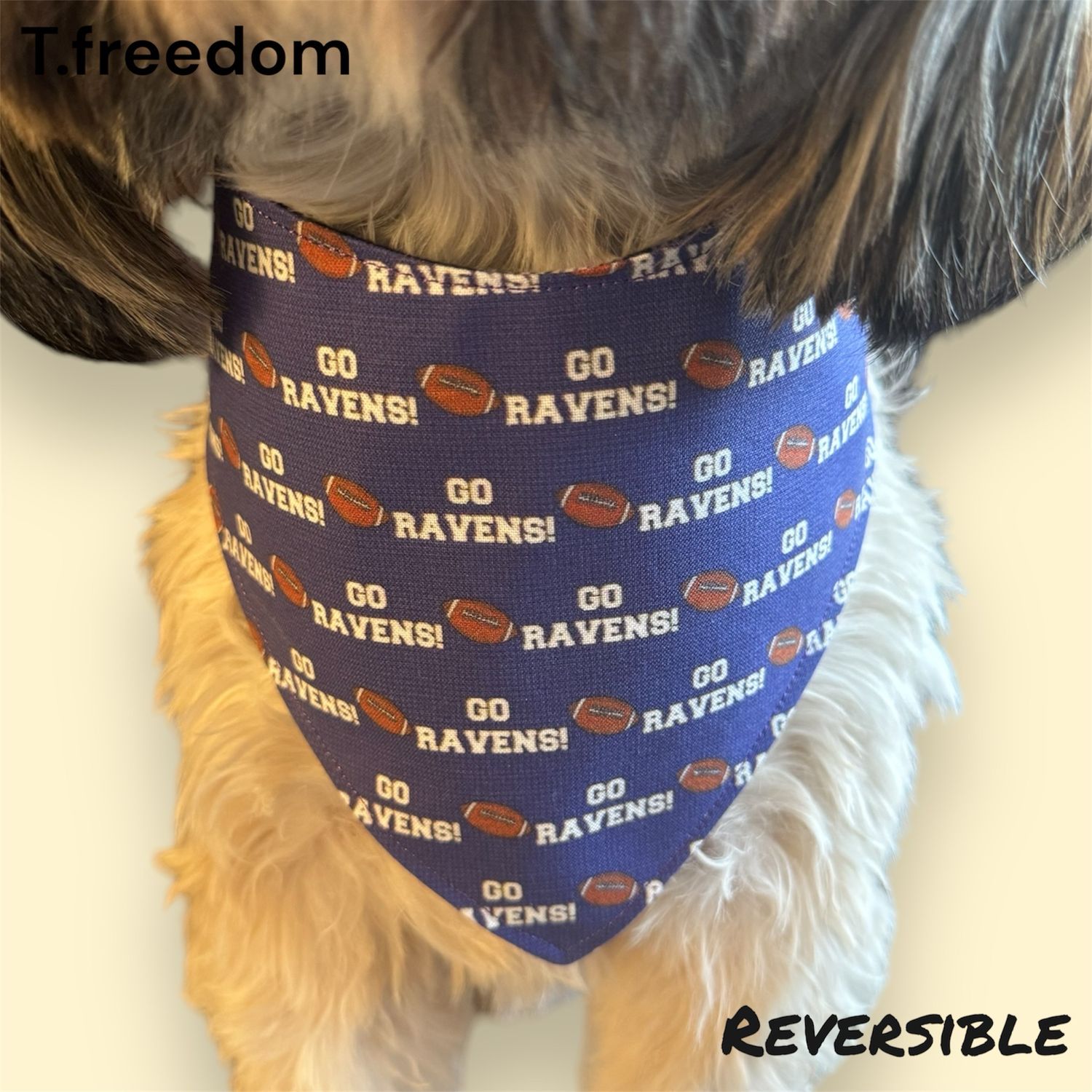 Ruff &amp; Ready Ravens Dog Bandana