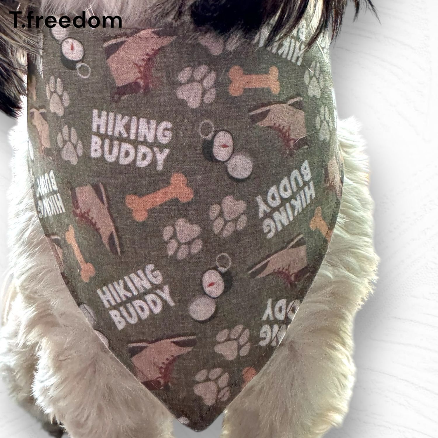 Hiking Buddy Adventure Dog Bandana