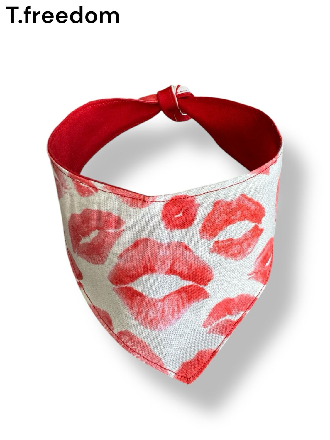 Kiss Me Quick Dog Bandana