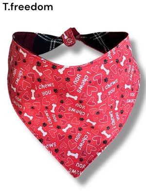I Chews You Dog Bandana