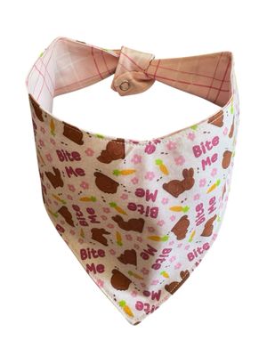 “Bite Me” ReversibleDog Bandana