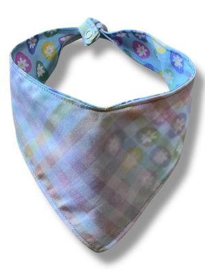 Egg-citing Spring Reversible Dog Bandana