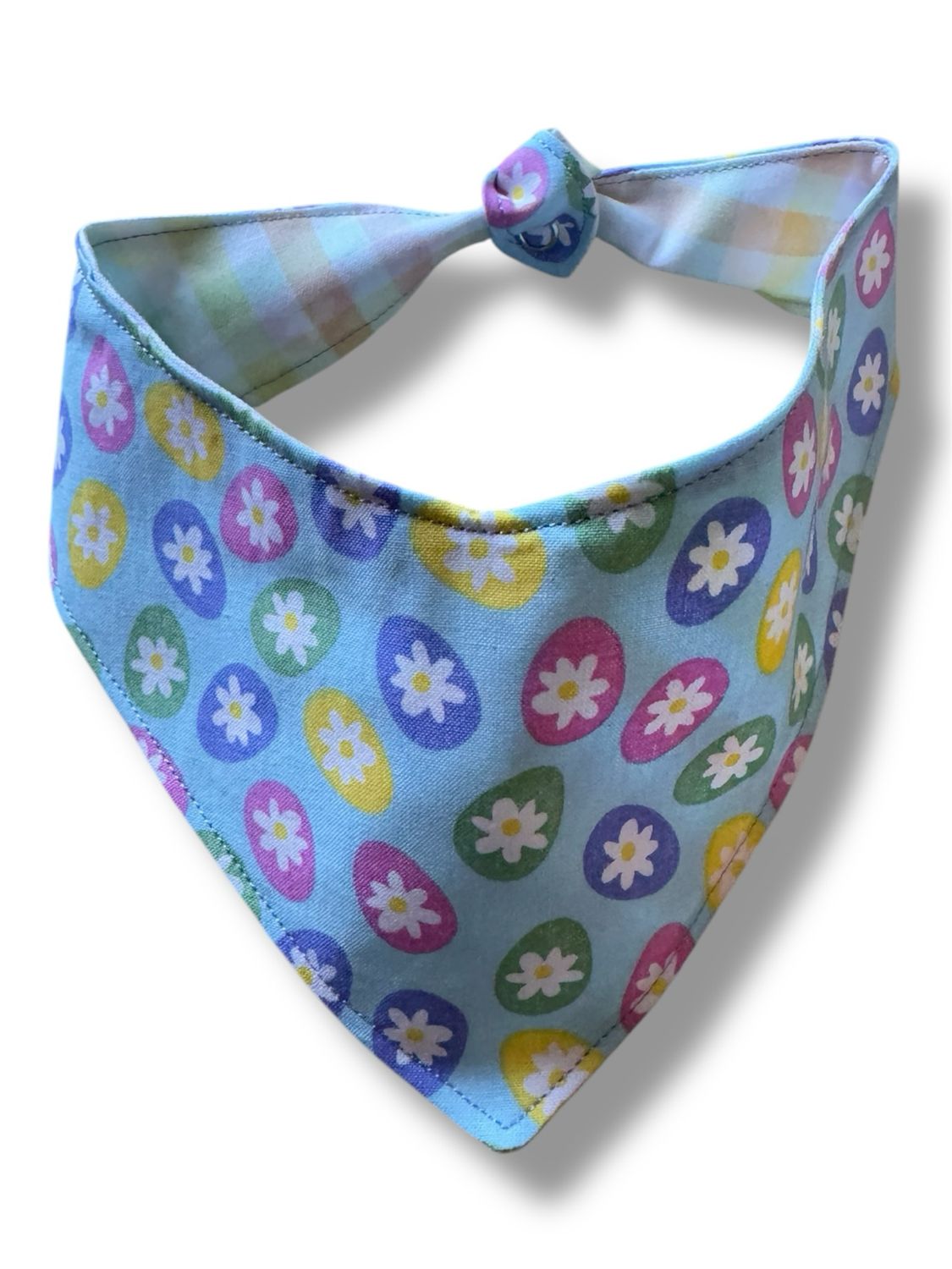 Egg-citing Spring Reversible Dog Bandana