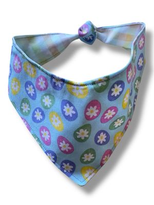 Egg-citing Spring Reversible Dog Bandana