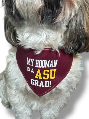 ASU Celebration Reversible Dog Bandana