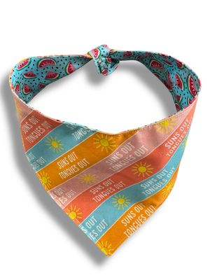 Suns Out, Tongues Out Reversible Bandana