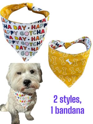 Gotcha Day Reversible Bandana