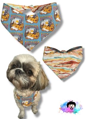 Saguaro Sunset Dog Bandana