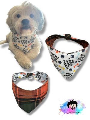Fallin’ For Treats Dog Bandana