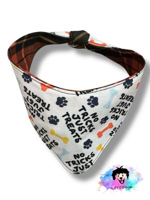 Fallin’ For Treats Dog Bandana