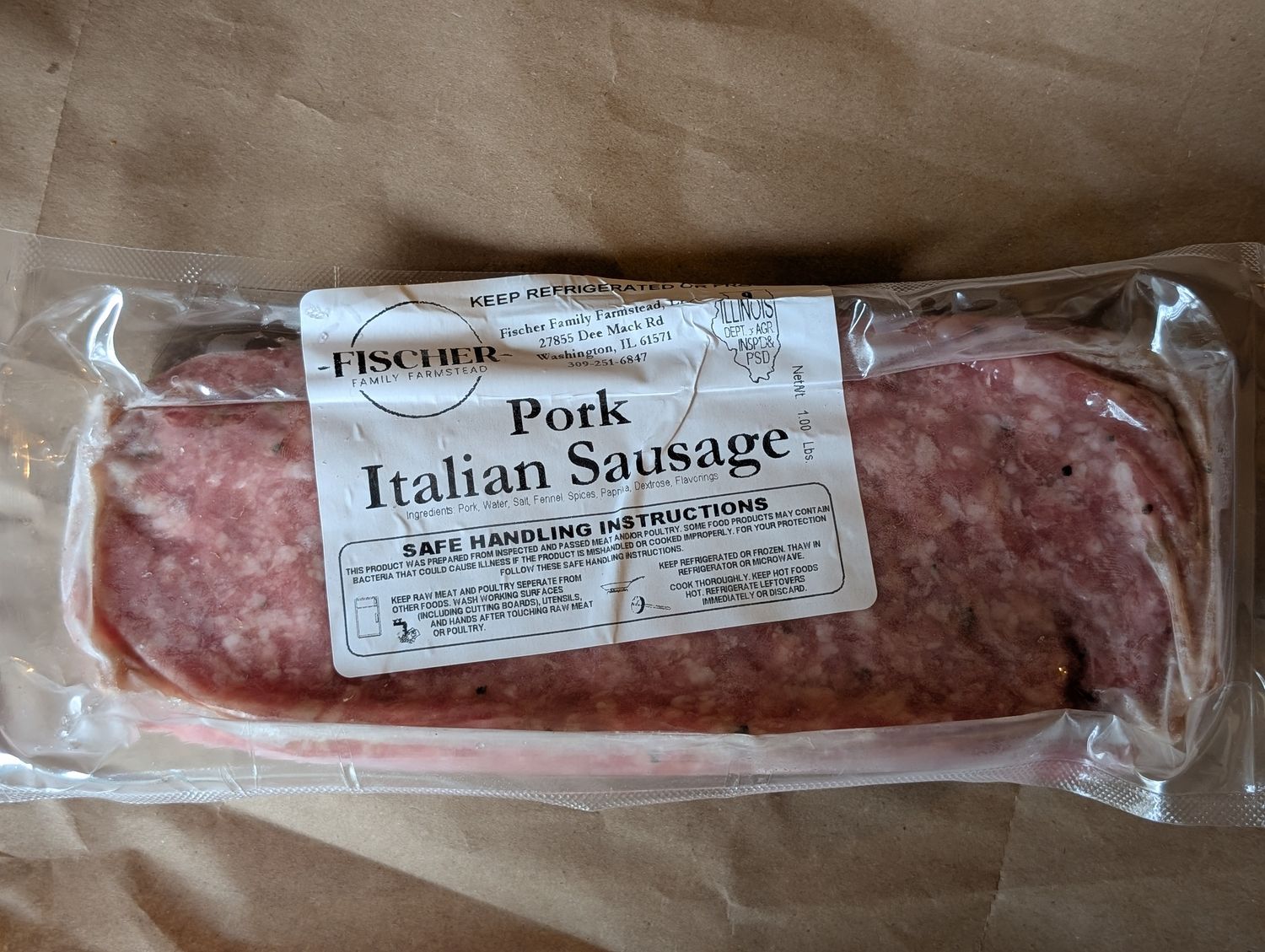 Pork - Ground Sausage, pastured