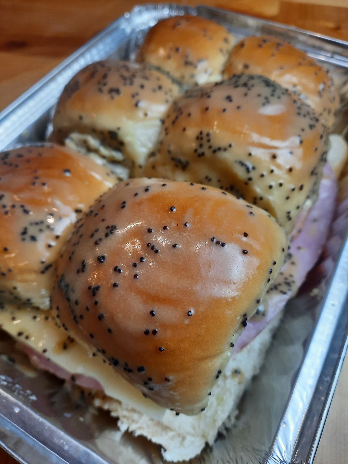 frozen foods - Ham & Swiss Sliders