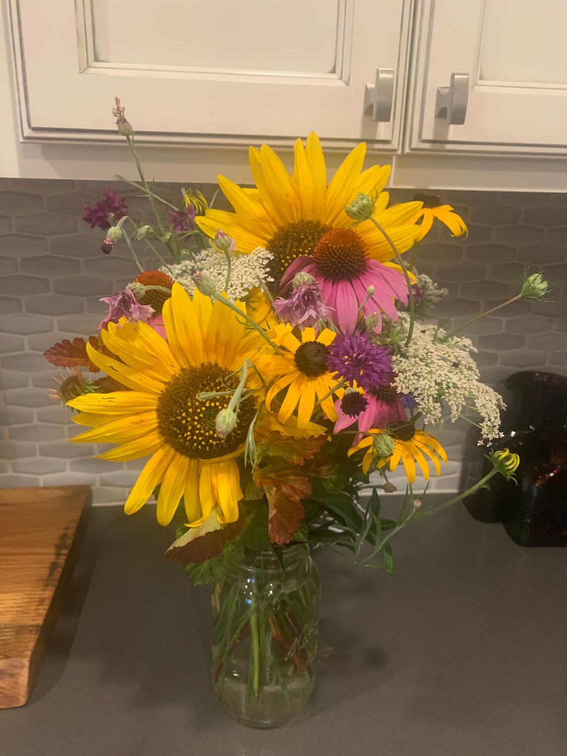 floral - wrapped bouquet