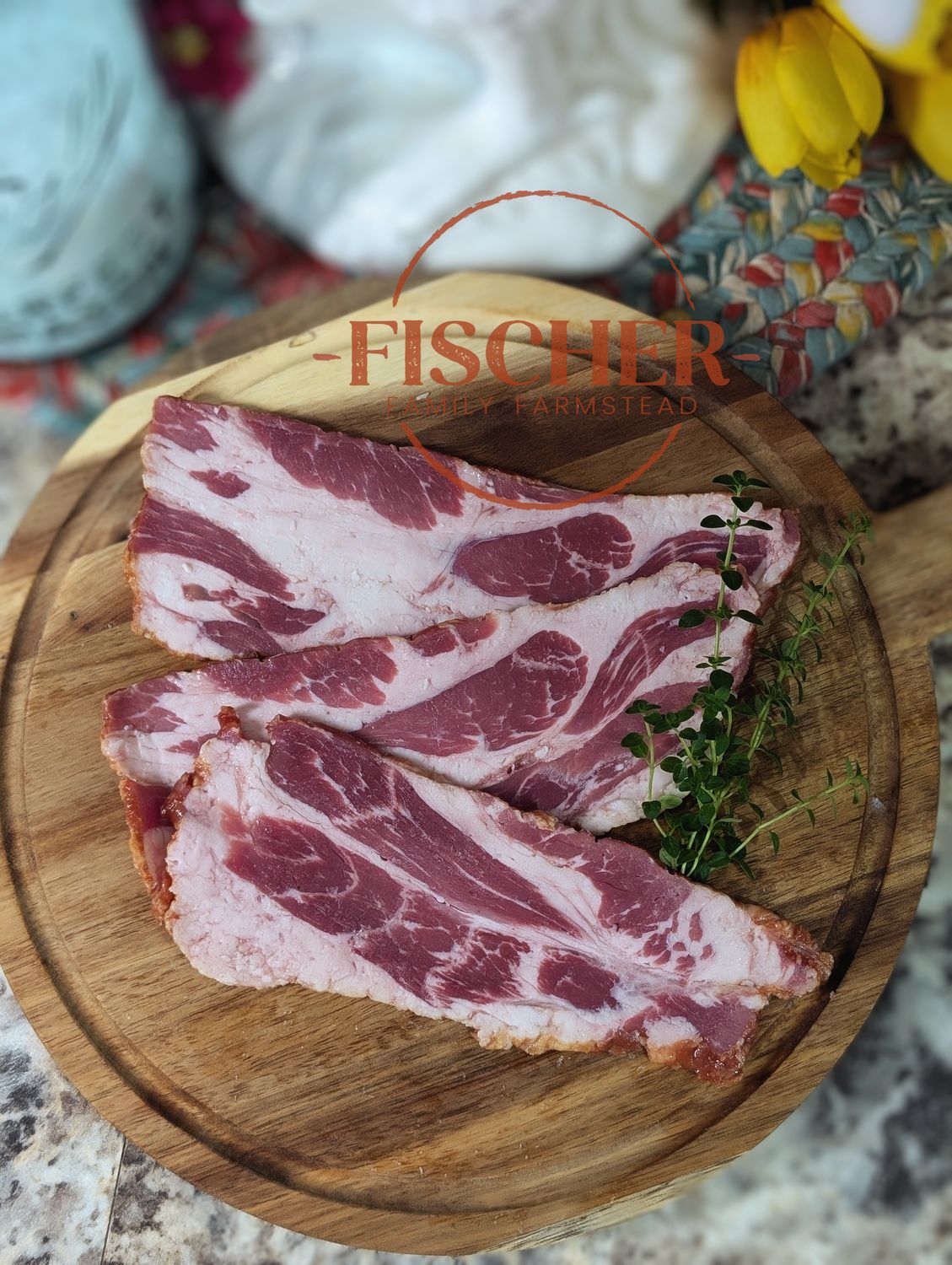 Bacon - Cottage, pastured, 1/2lb