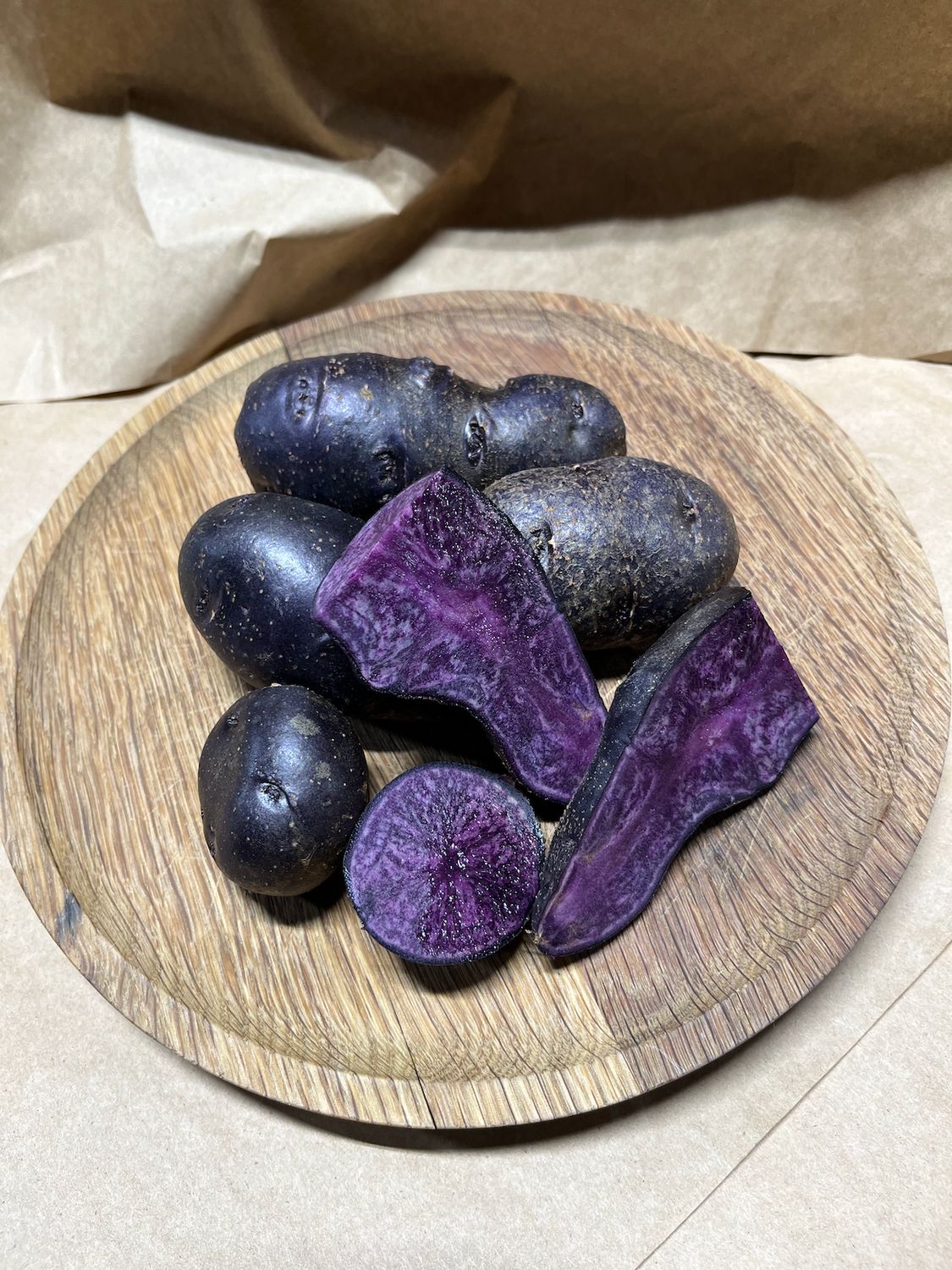potatoes - Purple Majesty