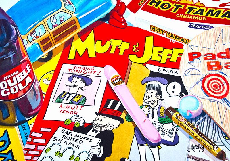 Old School Mutt &amp; Jeff