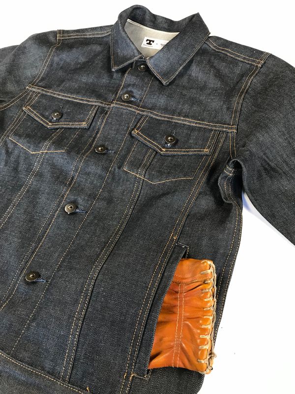 Tellason Jeans Jacket 12.5 oz Kaihara Selvedge Denim Raw Indigo