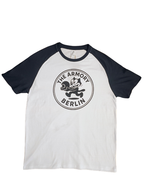 The Armory "Felix" Raglan Black / White