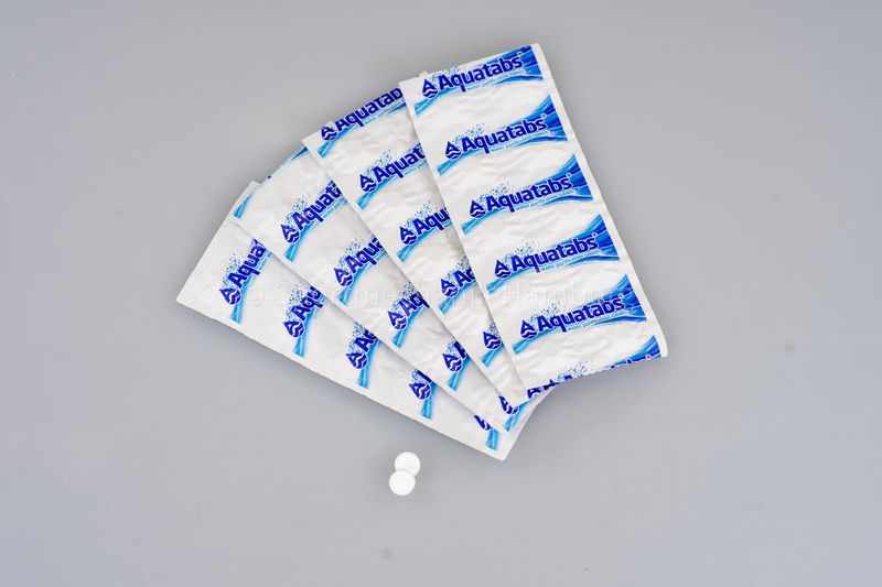 Chlortabletten für Wasser Rudergeräte Vorteilspack (5 Stück)