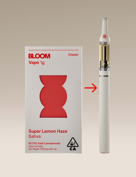 Bloom | Super Lemon Haze | 1g Cartridge