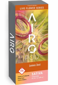 Airo Pro | Lemon Zest | 1g Cartridge
