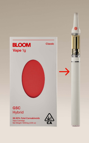 Bloom | GSC | 1g Cartridge