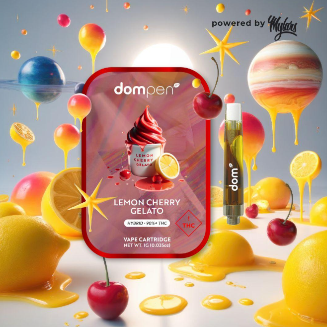 Dom | Lemon Cherry Gelato | 1g Cartridge