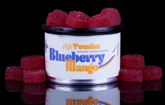 Fligh | Blueberry Mango | 500mg Gummies