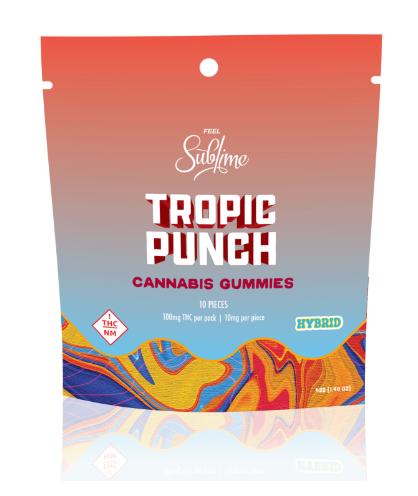Sublime | Tropic Punch | 100mg Gummies