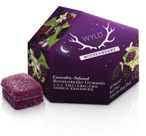 Wyld | Boysenberry | 100mg THC:CBD:CBN