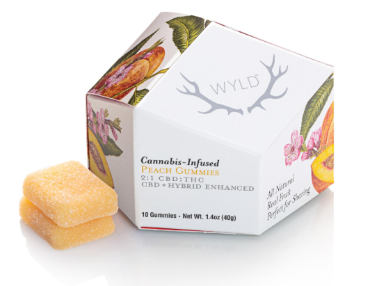 Wyld | Peach | 100mg CBD: 50mg THC