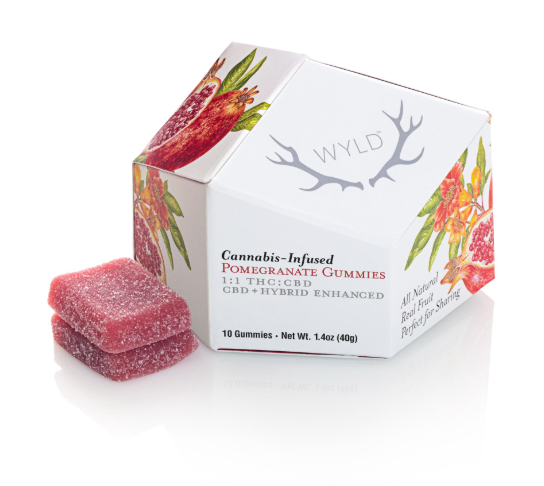 Wyld | Pomegranate | 100mg THC:CBD