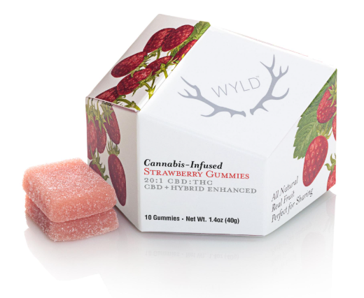 Wyld | Strawberry | 200mg CBD: 10mg THC