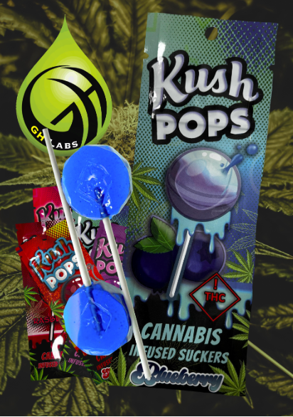 GH | Blueberry Kush Pop  | 50mg