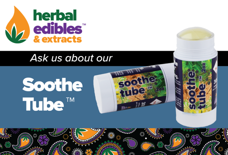 Herbal Edibles | Soothe Tube | 300mg