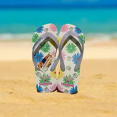 Havaianas Floral Caribe