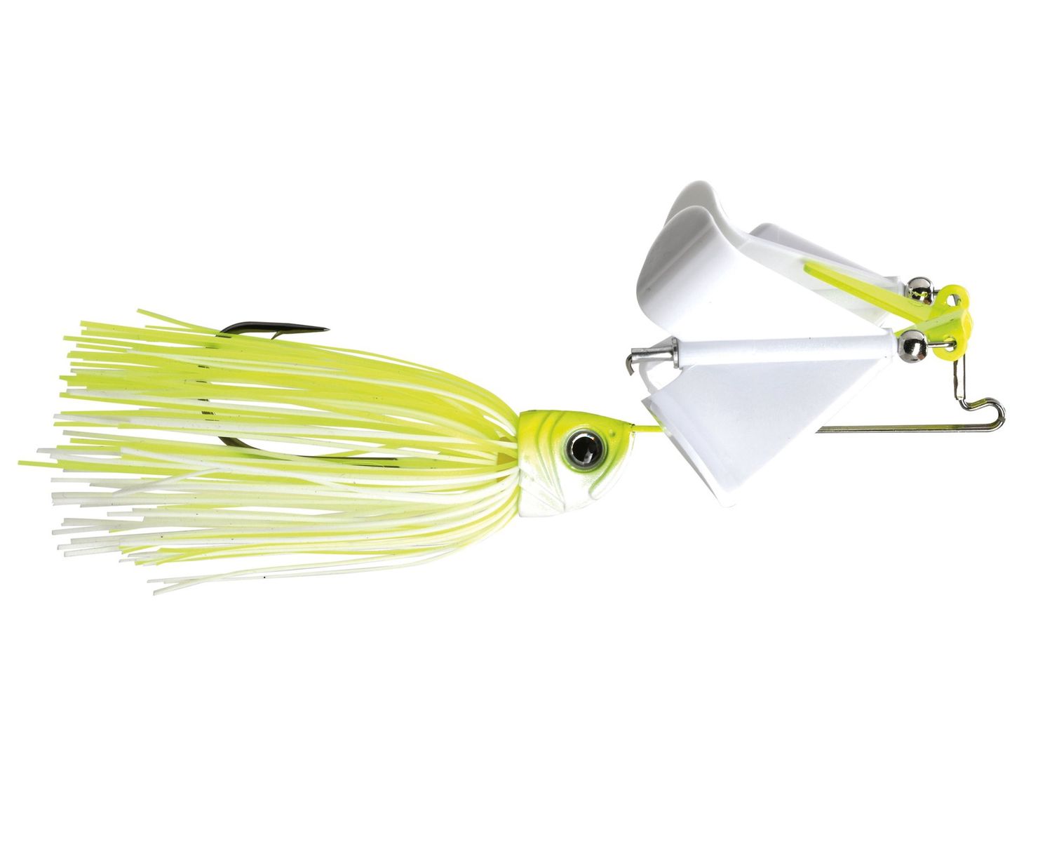 1st Gen Fishing Introvert Buzzbaits, Color: Chartreuse White, Size: 1/2 oz.