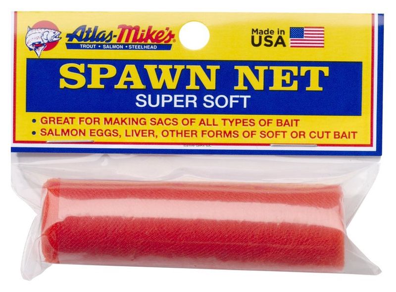 Atlas-Mike&#39;s Spawn Net 3&quot; x 16&#39; Roll Orange