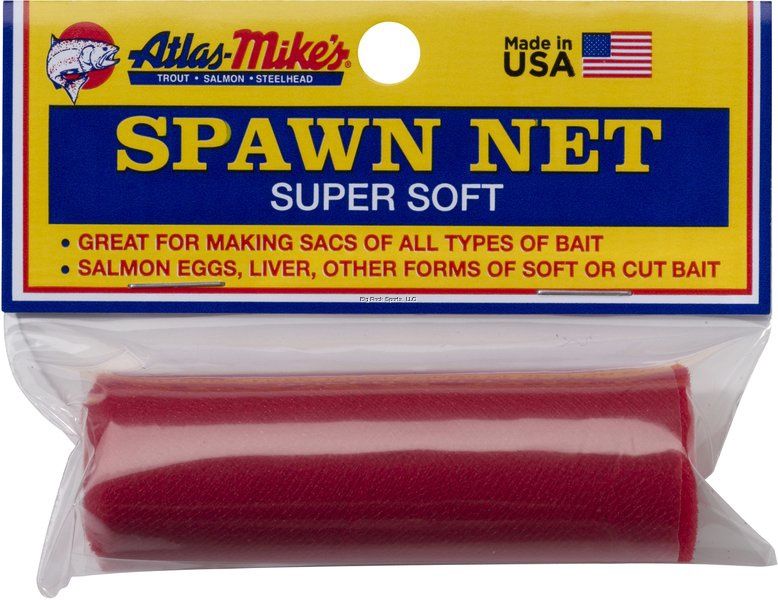 Atlas-Mike&#39;s Spawn Net 3&quot; x 16&#39; Rolls Red
