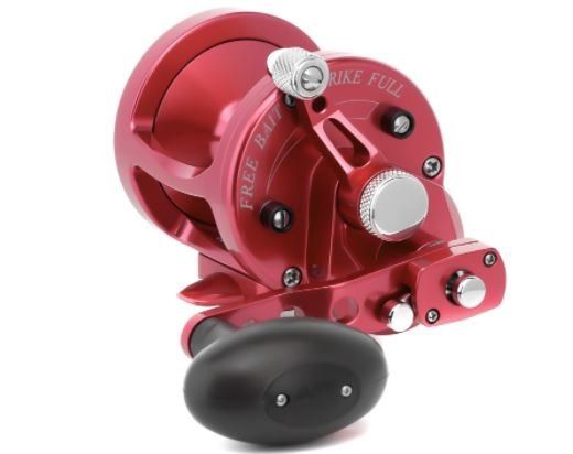 Avet MXL Raptor 6/4 2-Speed Reels, Color: Red, Retrieve: Right-Handed
