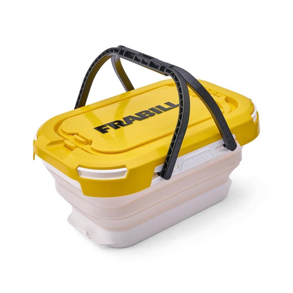 Frabill Collapsible Bait Bucket with Aerators