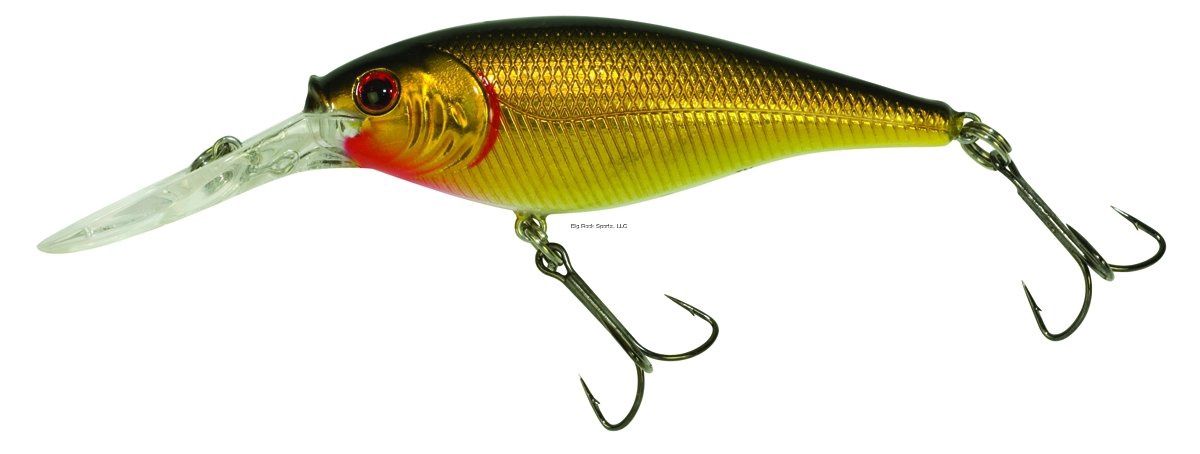 Berkley Flicker Shad 2" Crankbaits, Color: Black Gold