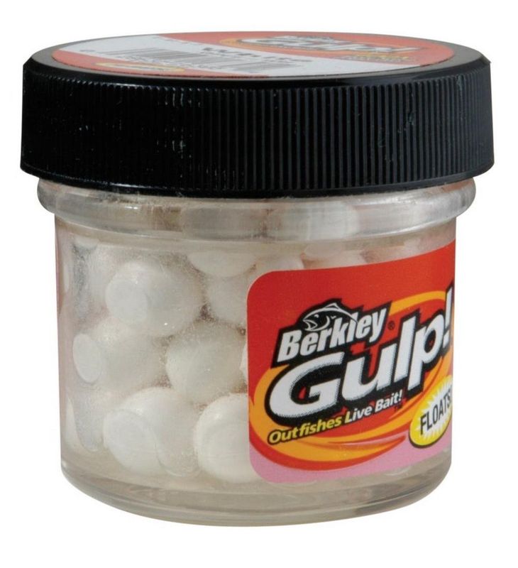Berkley Gulp Floating Salmon Eggs, Color: White