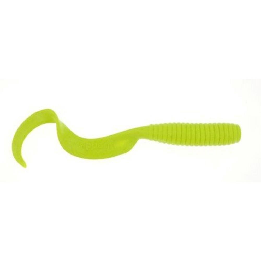 Berkley Gulp Saltwater Grubs, Color: Chartreuse, Size: 6-inch