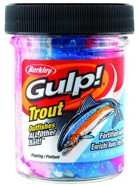 Berkley Gulp Trout Dough Baits, Scent / Color: American Pie