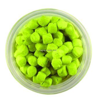 Berkley Powerbait Chroma-Glow Crappie Nibbles, Color: Glow Chartreuse