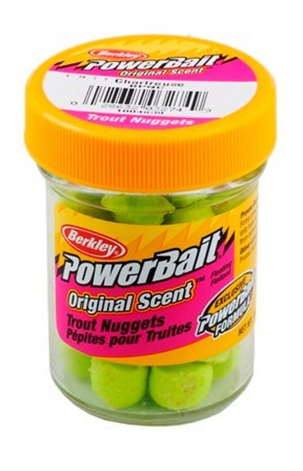 Berkley Powerbait Power Nuggets, Color: Chartreuse